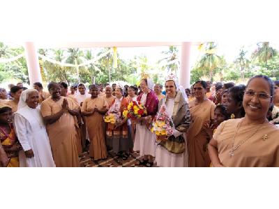 Mother General ( Chiara Cazzuola ) Visit at ASSIST Manikandam, Trichy
