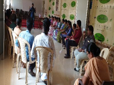 Leadership Training  In ASSIST, Manikandam at Trichy.