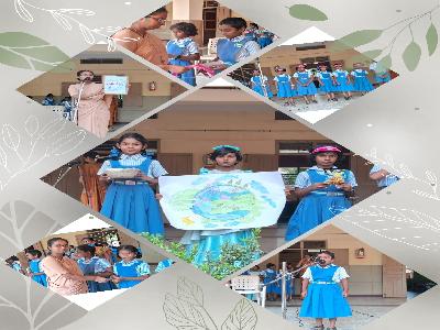 Auxi Green Movement Inaugural at Auxilium Nurseru and Primary school at Tanjore