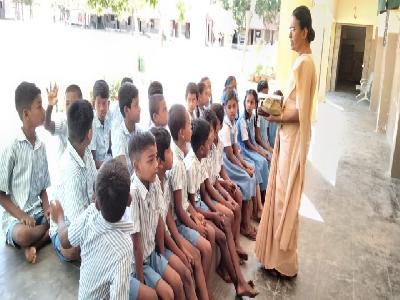 Auxi Green Movement Inaugural at Auxilium elementary school at therespuram, Tuticorin