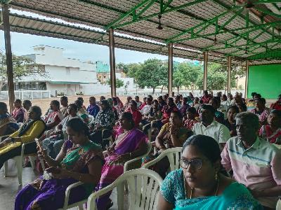 AUXISTEM education orientation given in auxilium school at thiruvottiyur, chennai