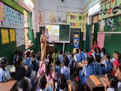 AUXISTEM education orientation given in Francis Xavier Anglo Indian school, broadway at chennai