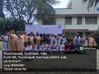 Signature Campaign on UNiTE to End Violence Against Women at ASSIST Manikandam Tiruchirappalli
