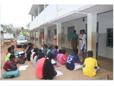 Evening study centre visit at puliyadithammam 