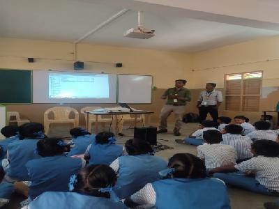 Auxistem Education Orientation in Auxilium Matriculation school at madurai