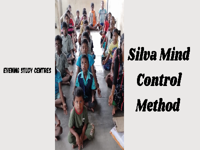 Silva Mind Control Method activity practiced in evening study centre childrens