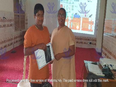 STEM BASED SUMMER CAMP IN ASSIST MANIKANDAM PHASE - 1 CERTIFICATION