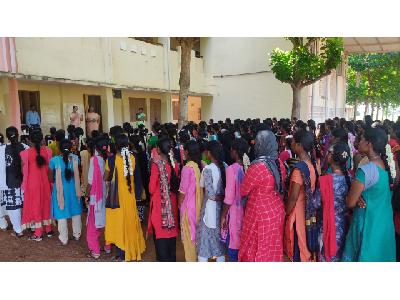 REGUNATHAPURAM COLLEGE STUDENTS 3 DAYS TRAINING PROGRAM